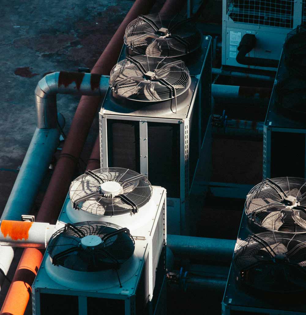 HVAC maintenance in Jacksonville, Jacksonville Beach, Neptune Beach, Atlantic Beach, and Baldwin—rooftop air conditioning units and ventilation systems, illustrating the importance of preventative HVAC care to avoid system shutdowns during extreme heat, humidity, and seasonal temperature changes.